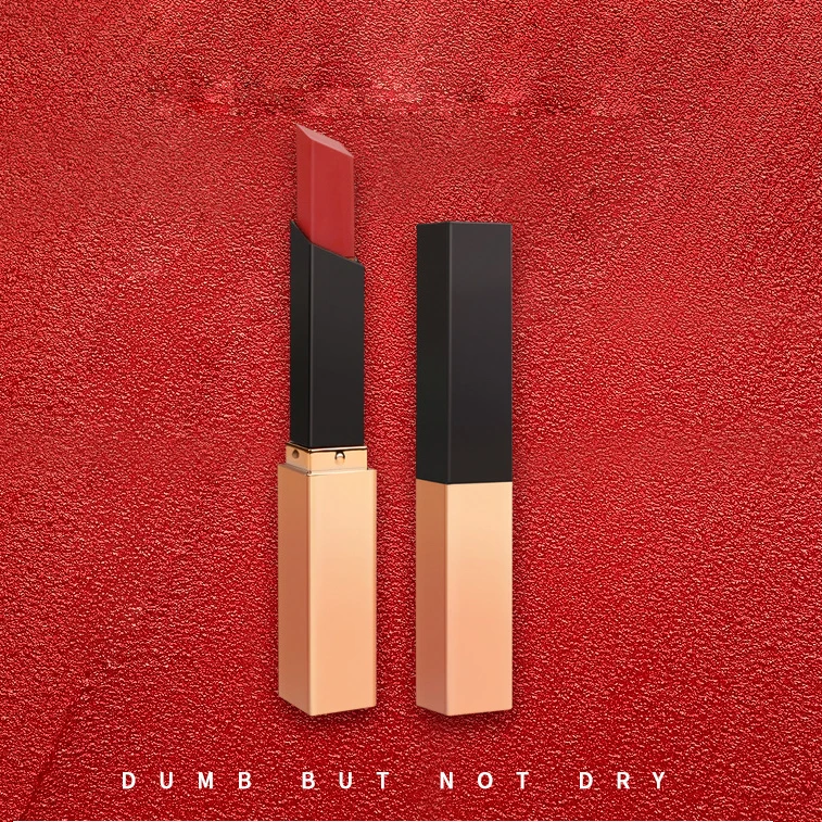 Cosmetic Matte Private Label 6 Colors Cream Non Stick Lip Gloss Base Lipstick Candy