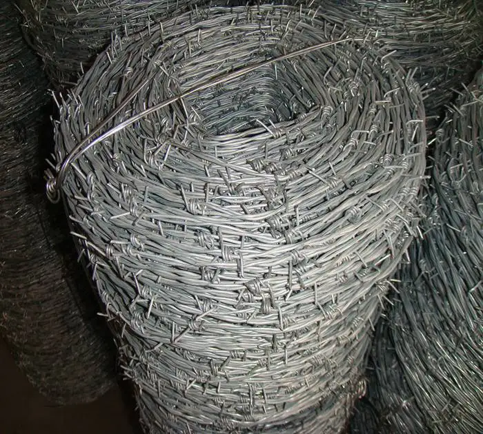Hot sale Barbwire available in high tensile or mild steel, barbed wire price per meter philippines