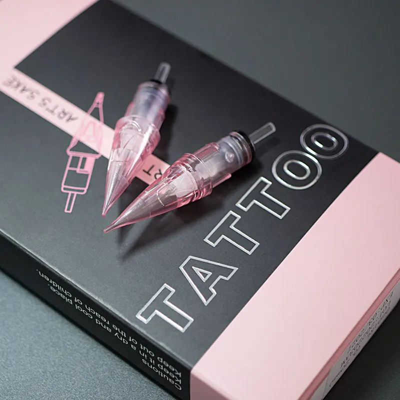 Professional Disposable Tattoo Needle Cartridge 1 Round Liner 1RL Shader Magnum for Cartridge Tattoo Pen Machine