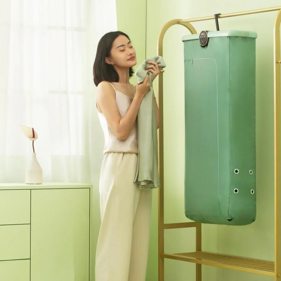 SmartFrog Gas Dryer Machine For Clothes New Version UV Light Folding Clothes Dryer Electric