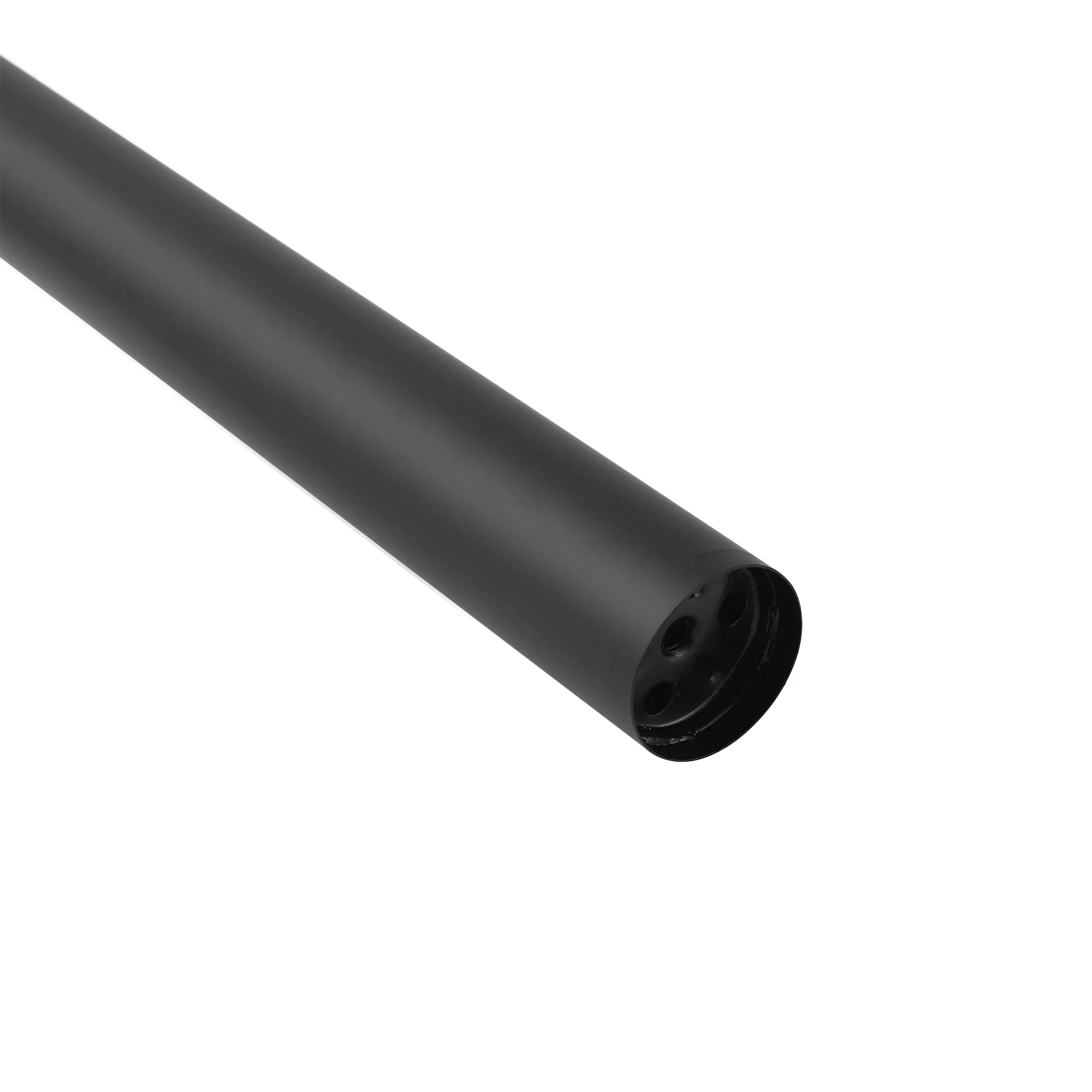 Cylindrical Table Leg Bracket Tea Table leg Computer metal Desk Shelf Bar leg Black