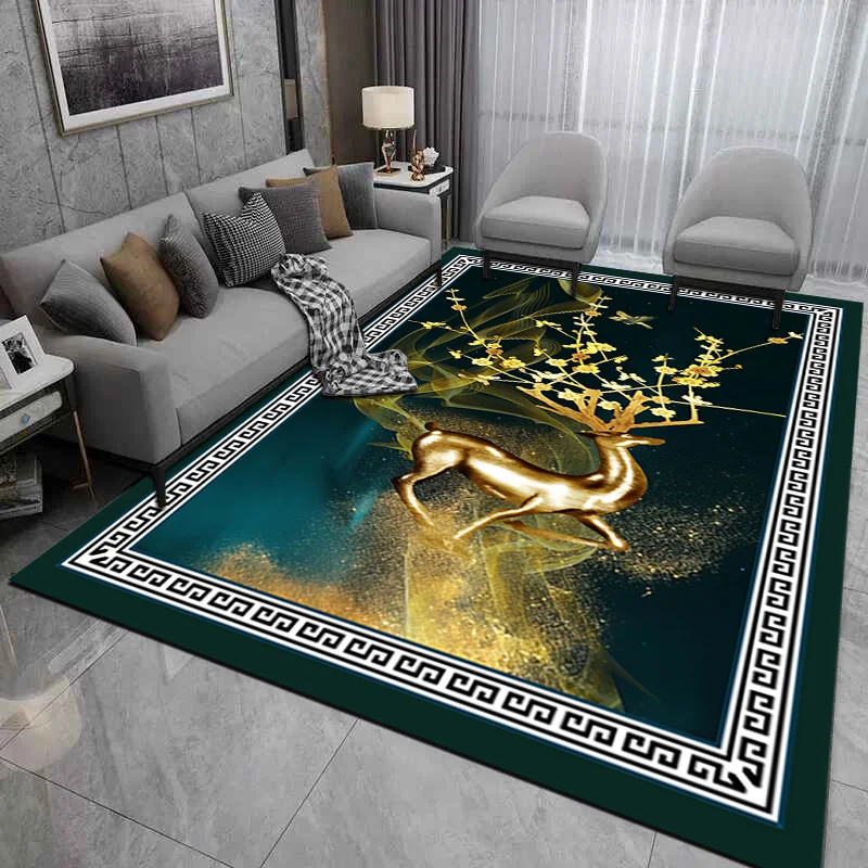 Polyester Material ice flower Dining Room Office Large Rug 3D Printed Personalized Customized carpets rugs