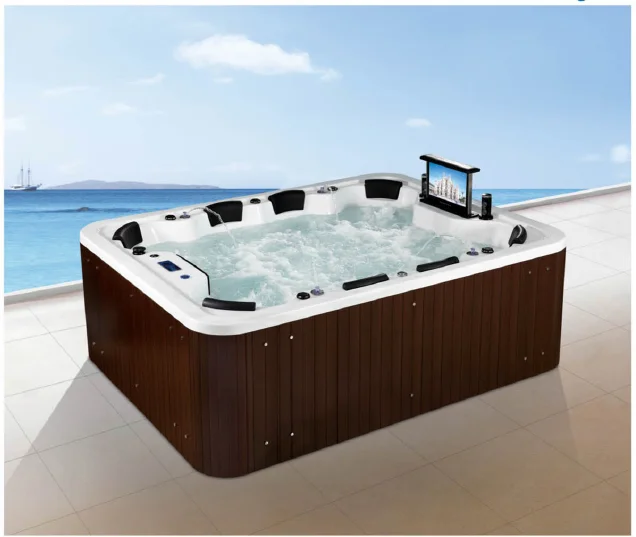 2022 new arrival fashion x massage outdoor spa for spa tubs