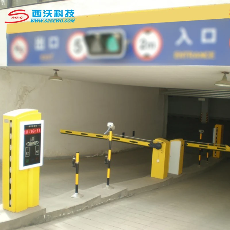 SEWO Smart Auto RFID Vehicle Parking System With Parking Charge System Equipment