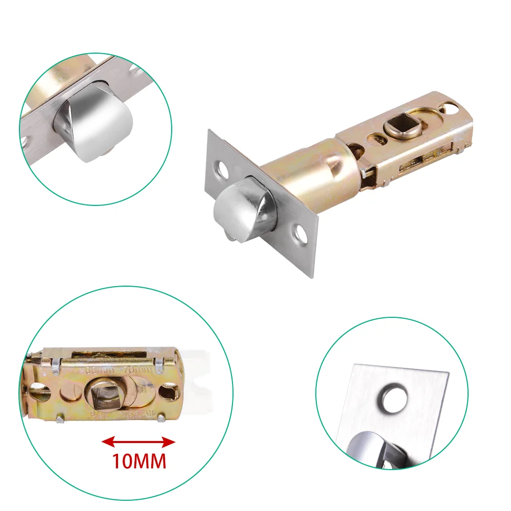 factory price mortise lock bathroom bedroom door 60 mm 70 mm backset zinc alloy mortise lockset
