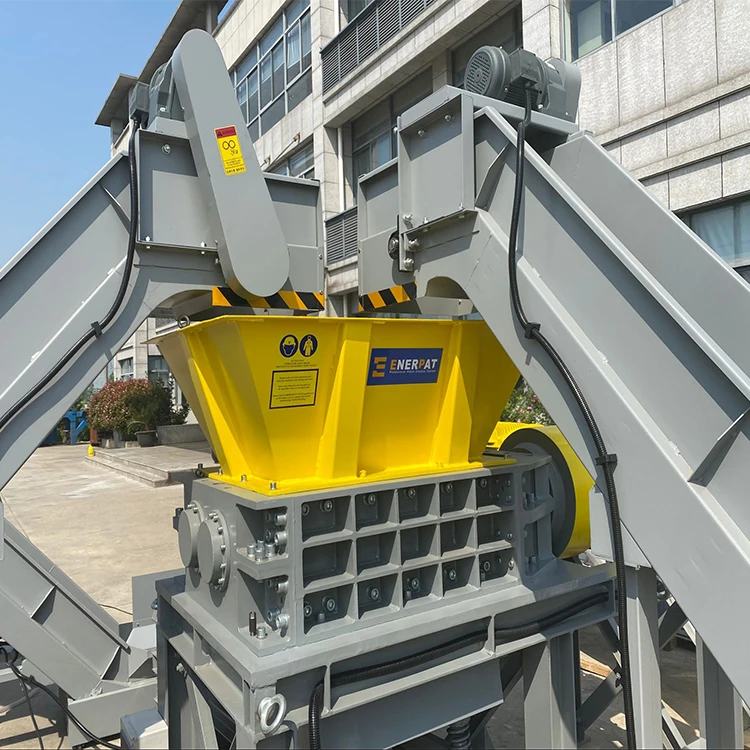 Good Price waste oil filter shredding and washing machine for used oil filter recycling line