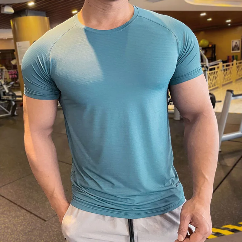 Supplies Wholesale Men Sports Wear Heavyweight Tshirt 100% Cotton Compression Tshirts Clothing Manufacturers Pakistan/