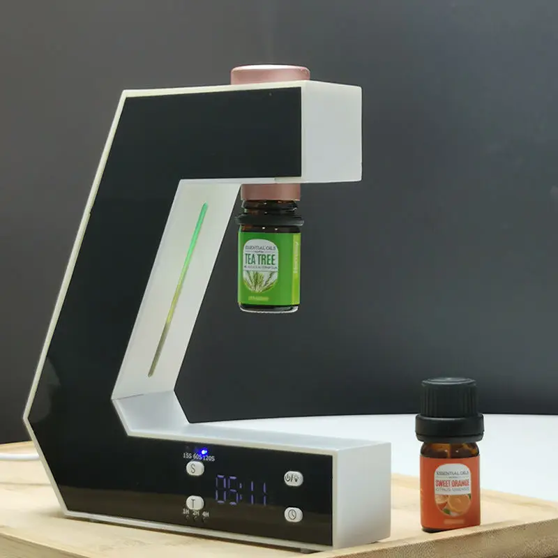 USB aroma nebulizer Diffuser waterless essential oil nebulizer Electric Aromatherapy Purifi with clock function