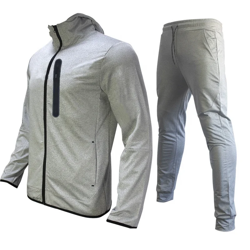 SDJ-030 Custom Printed Mens Nylon Jogging Blank Basic Tracksuit Zip Up Jacket And Pants Windbreaker Cargo Set Sports Jogger Suit