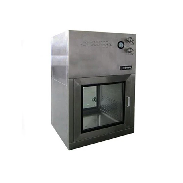 Низкая цена 3 way динамическая коробка пропуска для чистых комнат