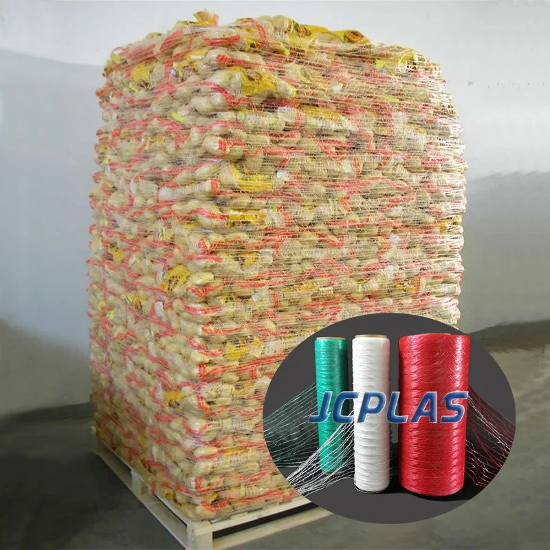 Durable high quality round white pallet netting stretch net for sale