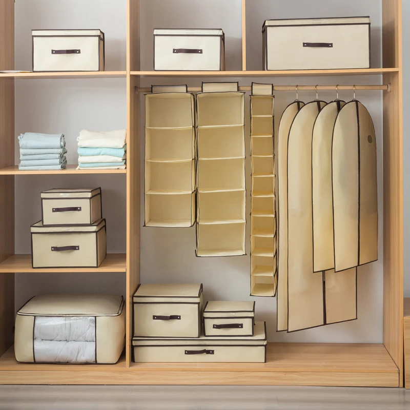 cover suit garment bag wedding dress bag with logo nonwoven zipper hanger garment packaging bag