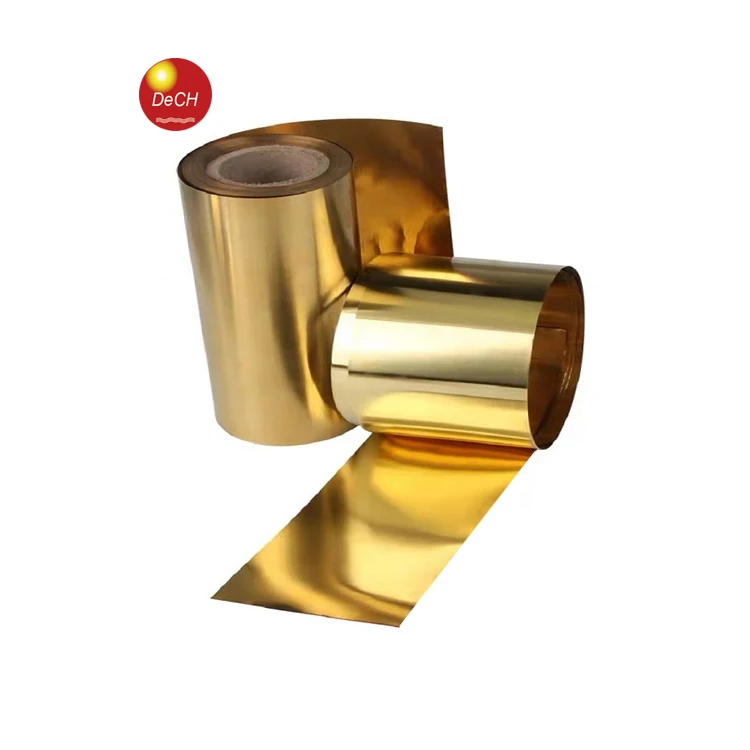 Custom Size H055 H095 H125 H150 CuZn33 C2680 High Precision Brass Strips