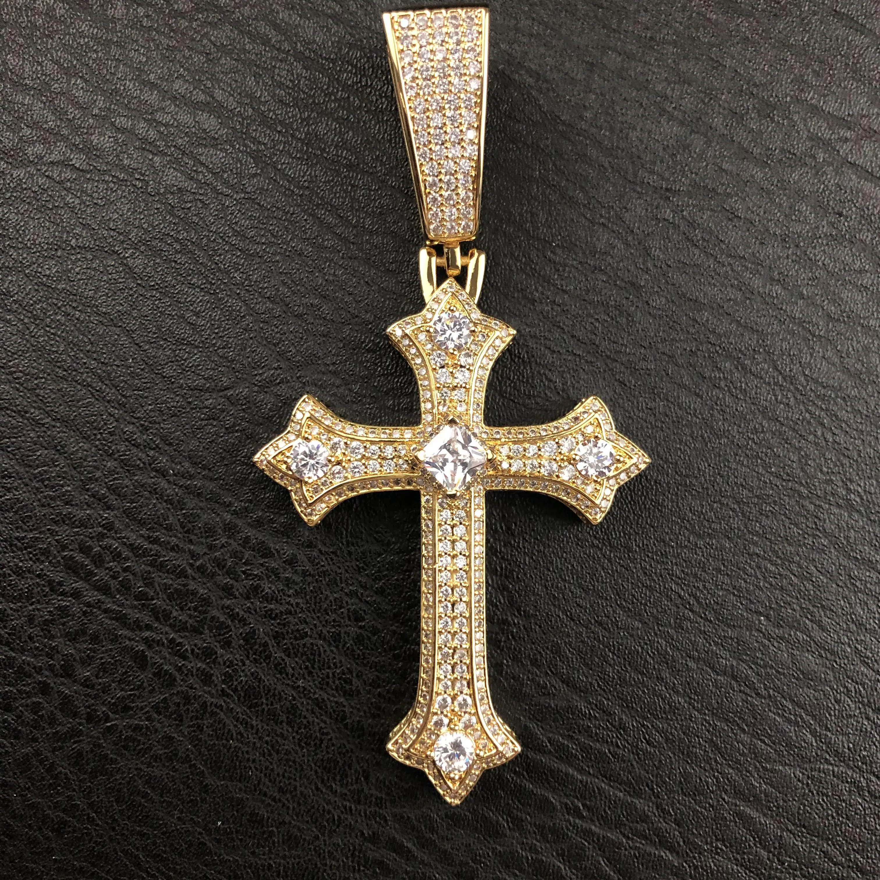 19mm button Jesus Cross Pendant