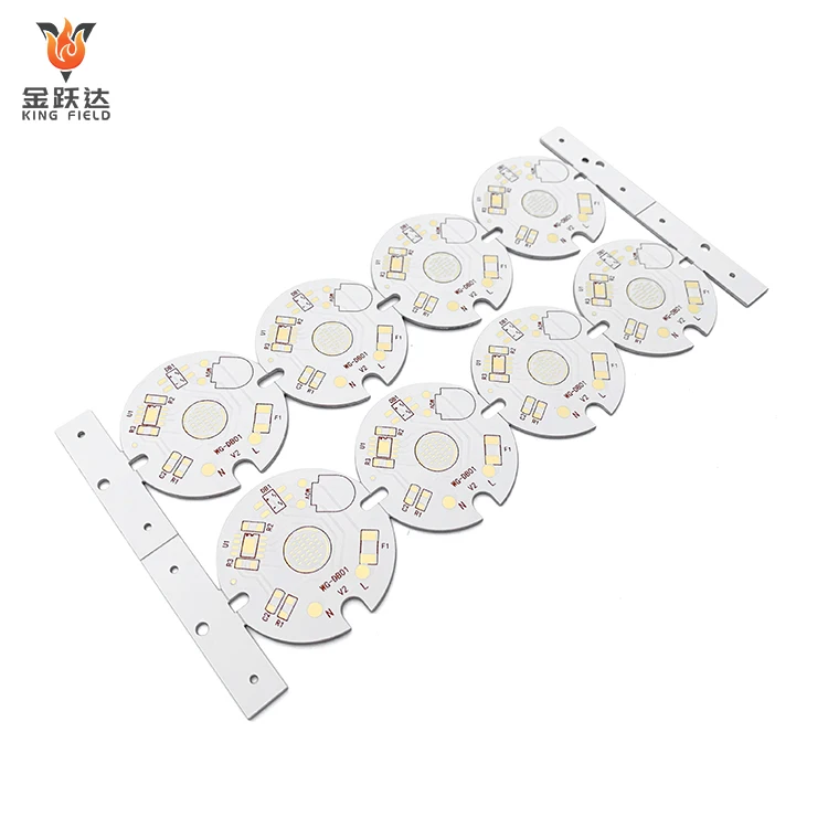 PCB stencil print aluminum PCB manufacturing power led PCB fabrication circuit board factory