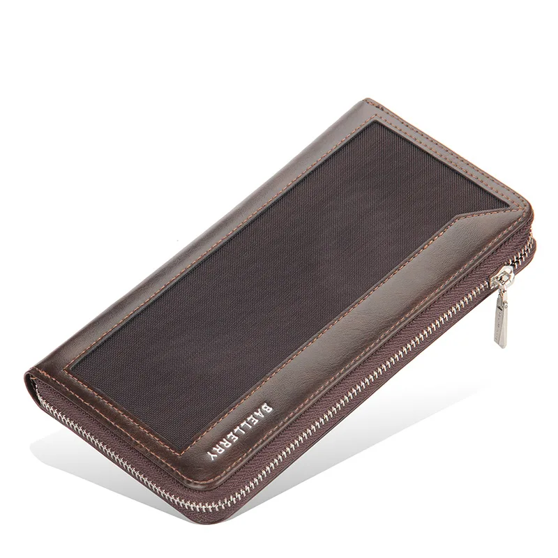 Wholesale Large Capacity Multifunction Long Clutch Wallet For Men,Gentleman Cell Phone Holder wallet