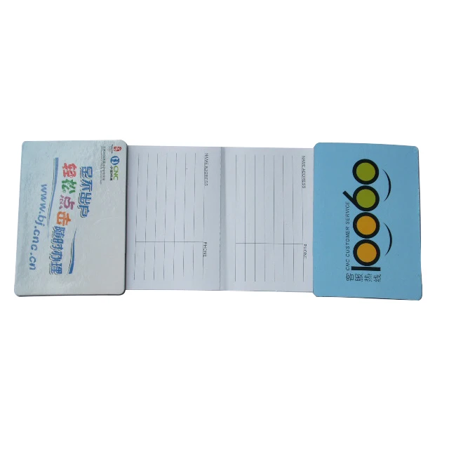 Hot selling folding magnetic phone book wholesale magnet telephone book