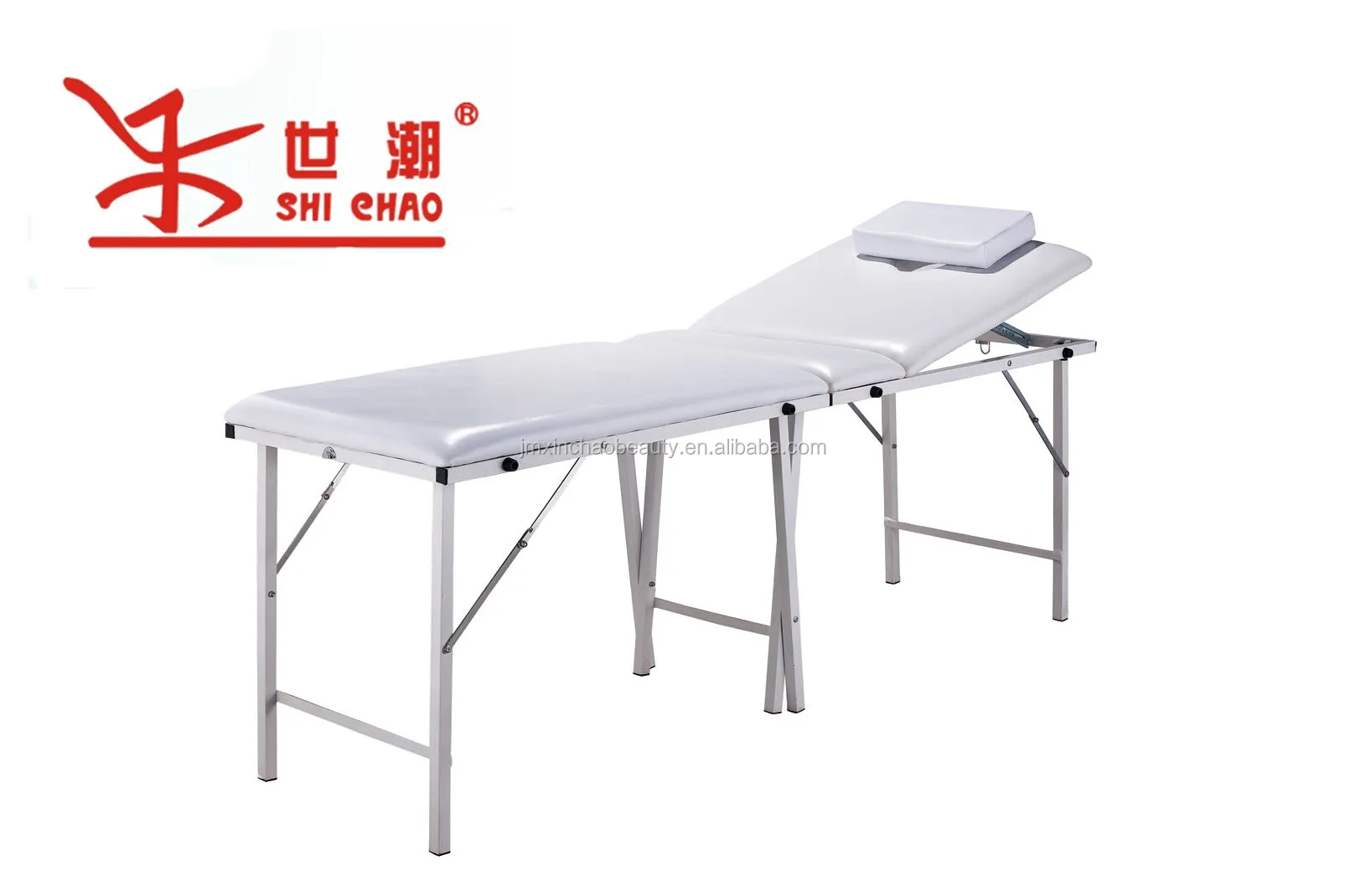 portable massage stainless steel folding portable simple beauty bed massage physiotherapy