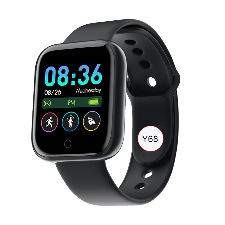 Смарт-часы Macarons D20 Y68 2021 горячая Распродажа Amazon Fitpro Reloj Inteligente Смарт-часы D20 Смарт-часы Y68