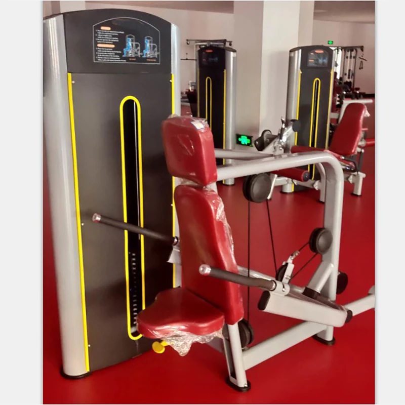 Commercial gym equipment arm training pinloaded fitness gym   for club