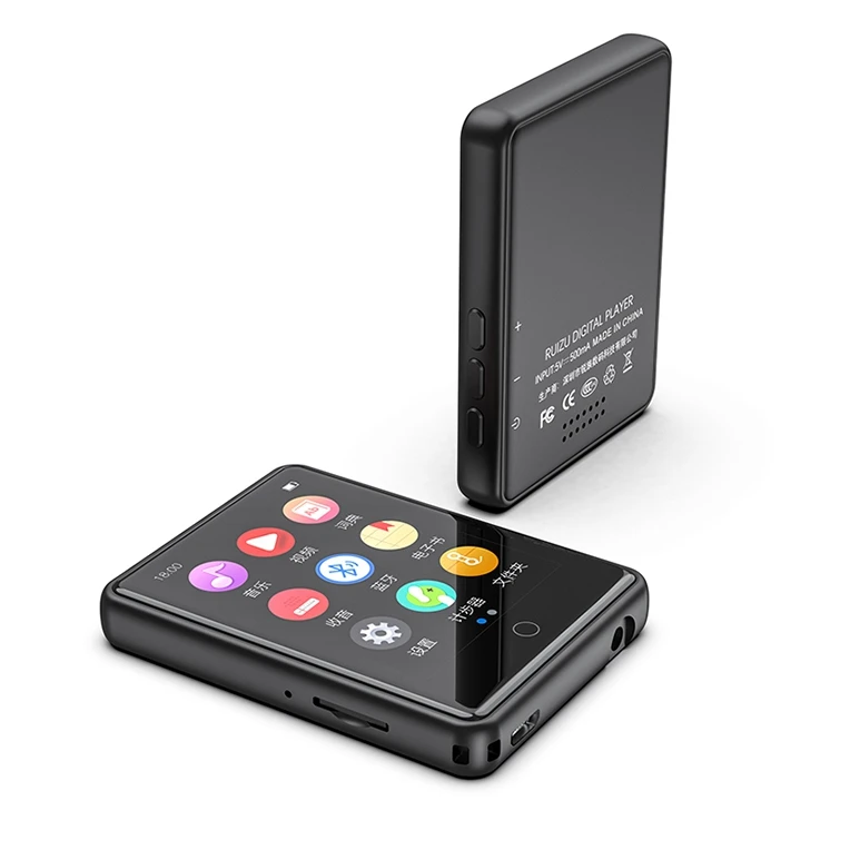 Оптовая продажа популярный маленький Mp3 Mp4 музыкальный плеер RUIZU M17 с записью Tf карта Fm-радио экран наушники