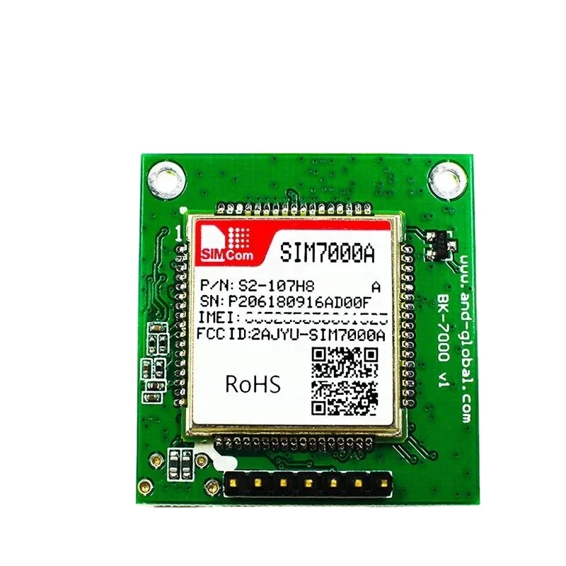Mobile IoT Modules,SIM7000A Kit,American CAT M1 eMTC breakout board for AT&T network with NB and gps antenna