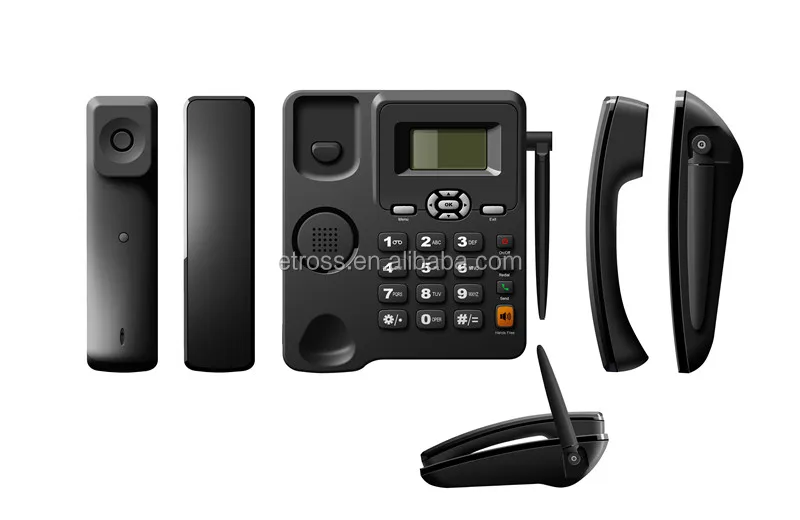 Telephone Set with SIM Card GSM ETS-6588 Factory Price
