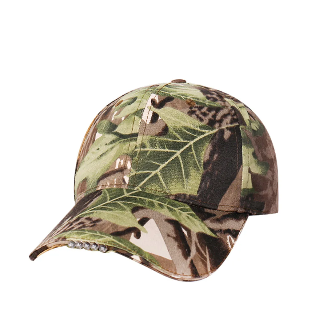 Hot Selling LED Outdoor Lighting Camping Out Night Fishing  Baseball cap