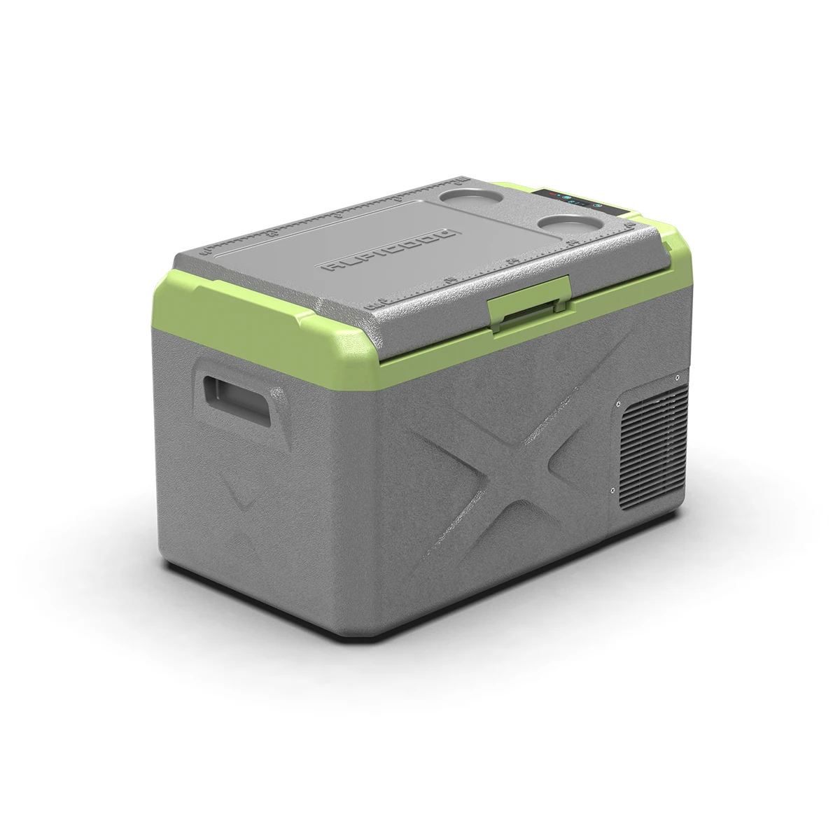 Alpicool factory supply price mobile cooler cup holder 28.6l car home freezer auto truck van innovation electronic car fridge