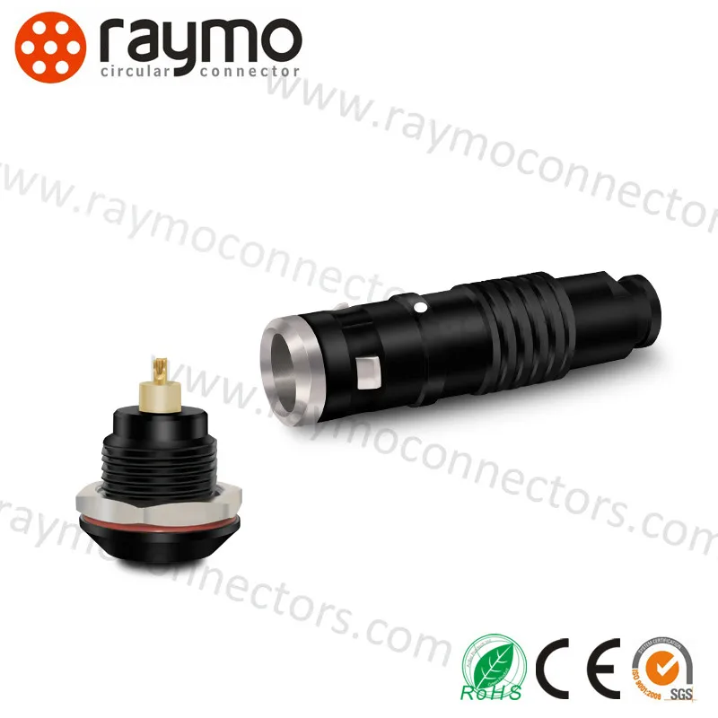 K series FGG straig IP68 waterproof metal circular connector male plug cable mounted connector compatible FGG.1K.316.KLAD52