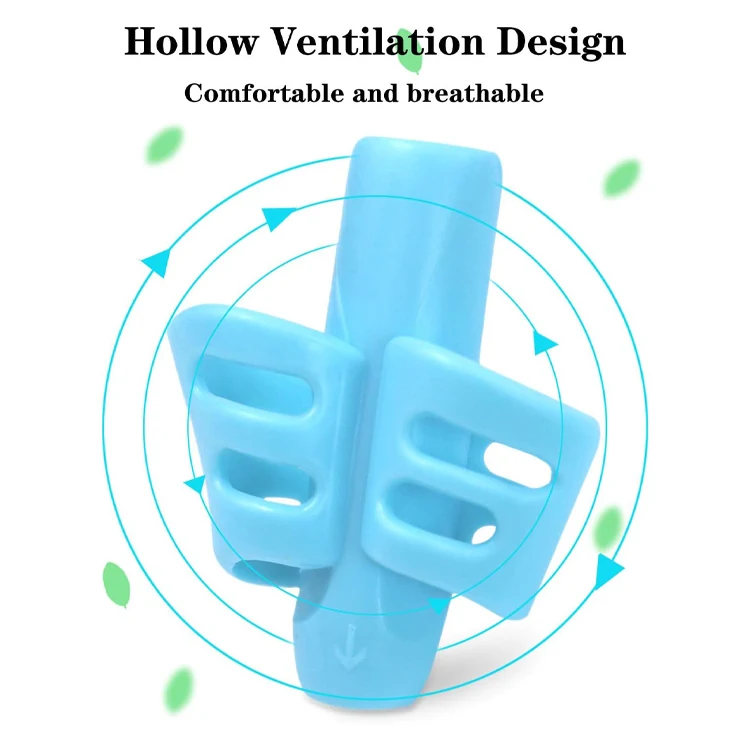 Factory Wholesale Silicon Gripper Soft Grips For Kids Handwriting Mechanical Pencil