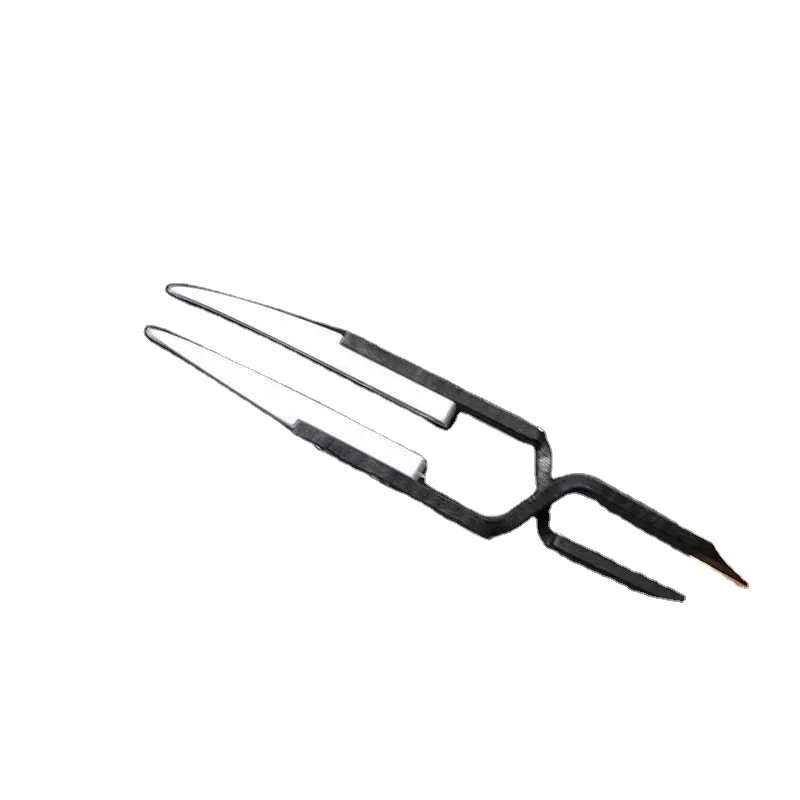 Durable Precision Ceramic Anti-Static Reverse Ceramic Tweezers Heat Resistant Conductive Curved Straight Tweezers Fast Delivery