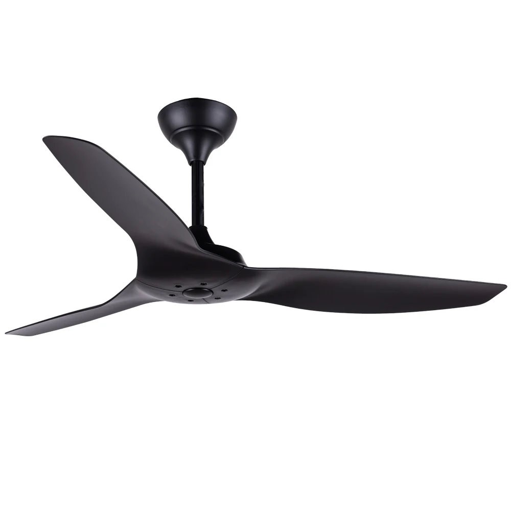 52 inch 3 ABS blades Indoor Modern Decorative Ceiling Fan without Light