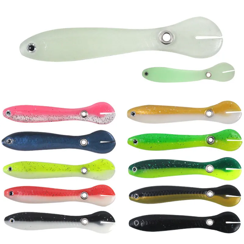 Artificial fishing lures good bass bait for fishing soft swim baits