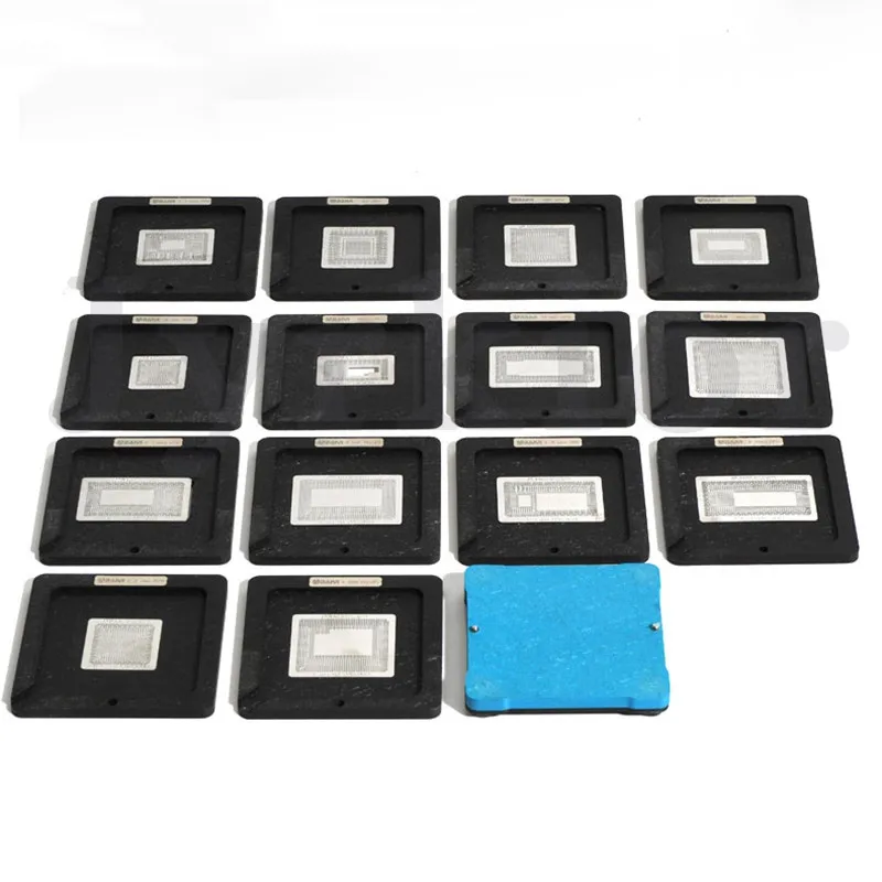 -201B BGA Balls Reballing Kit Tin Planting Platform for PUM SMC  T1 T2 RAM NAND WIFI Power Chips