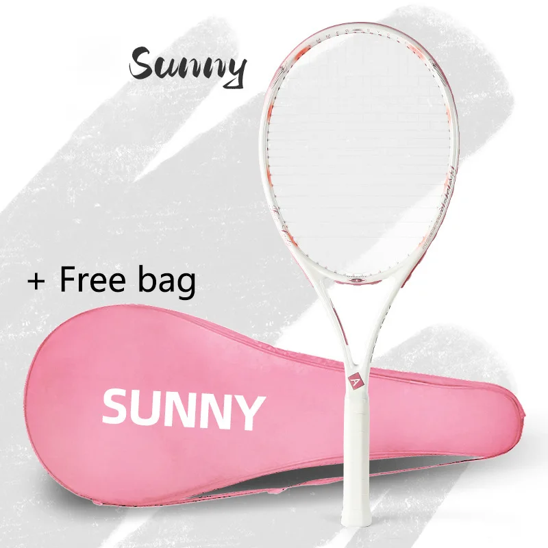 Wholesale Price Profesional Tennis Racket 27 Inch Tennis Racket With Bag Professional Carbon Gemini Tennis Racquet For Couple