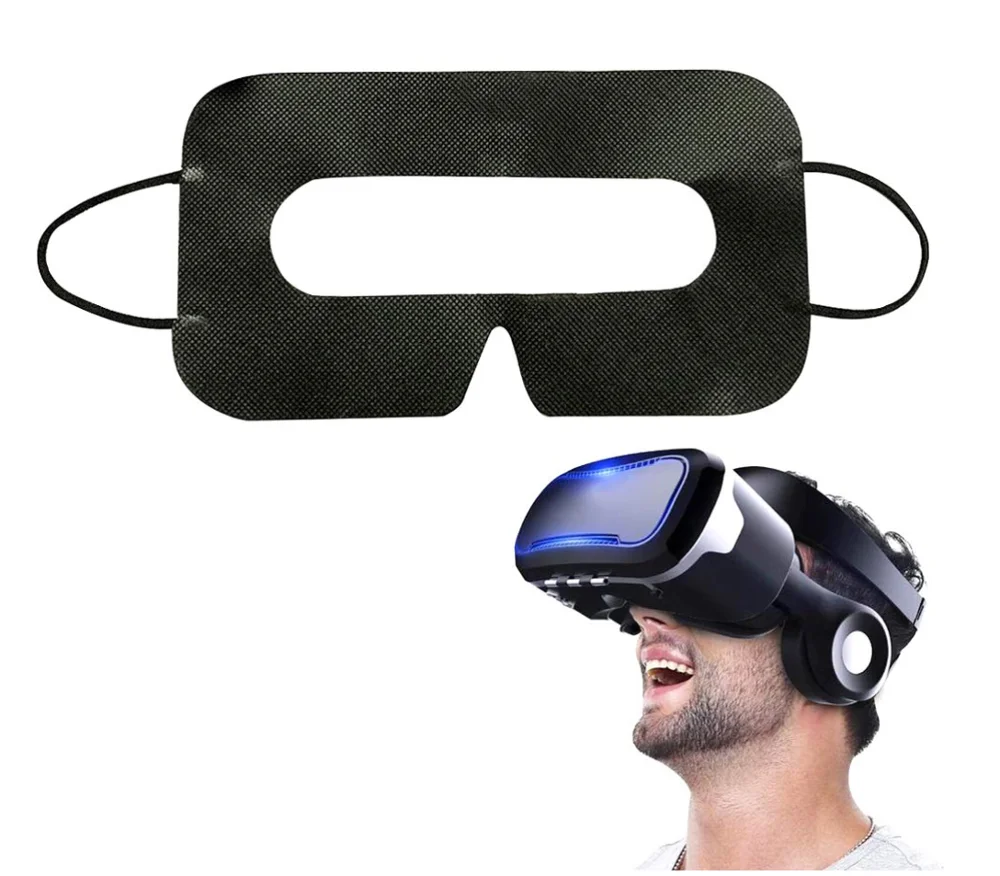 Одноразовая маска виртуальной реальности, универсальная маска для виртуальной реальности, санитарная маска на глаза виртуальной реальности