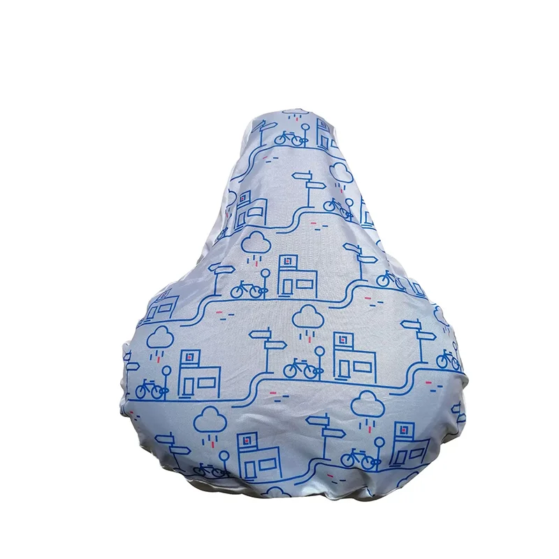 Заказные полиэстровые Водонепроницаемость сиденья для велосипеда водонепроницаемый чехол на велосипедное седло