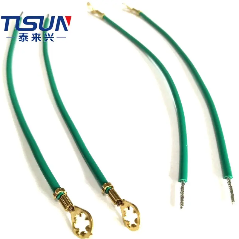 Customize TE Non-slip Brass Star Ring Terminal Wire Harness