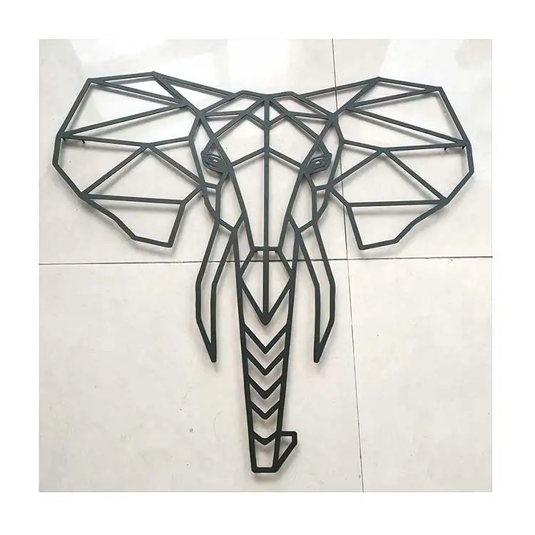Custom Laser Cut Metal Leaf Modern Wall Art Metal  For Living Room Hallway Home Decor