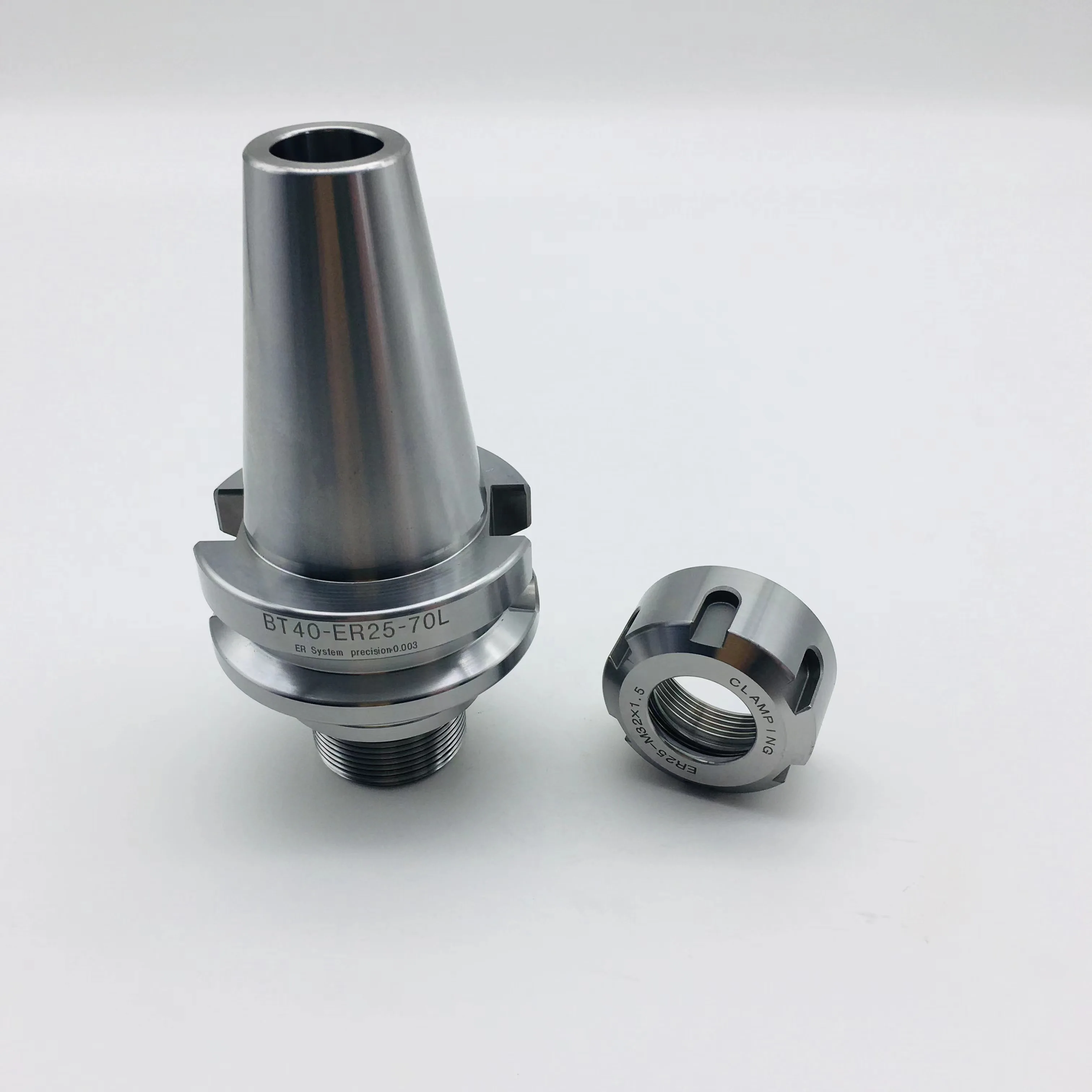China manufacturer  BT40 ER25-70L  Milling Collet Chuck Tool Holder for CNC Machine Center
