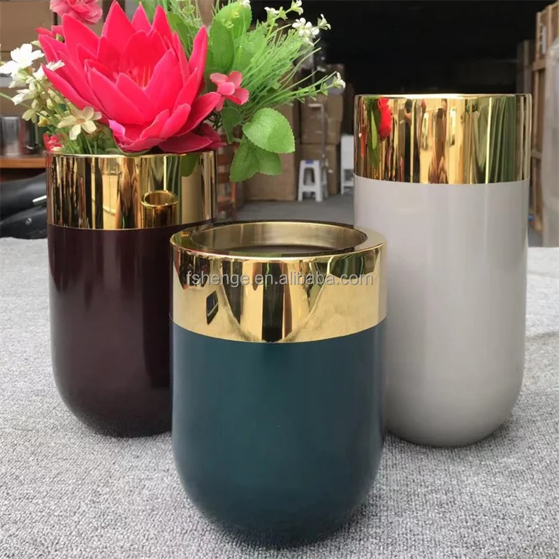 Irregular 304 Stainless Steel Plant Pot Street Metal Flower Box Big Size Planter Stand