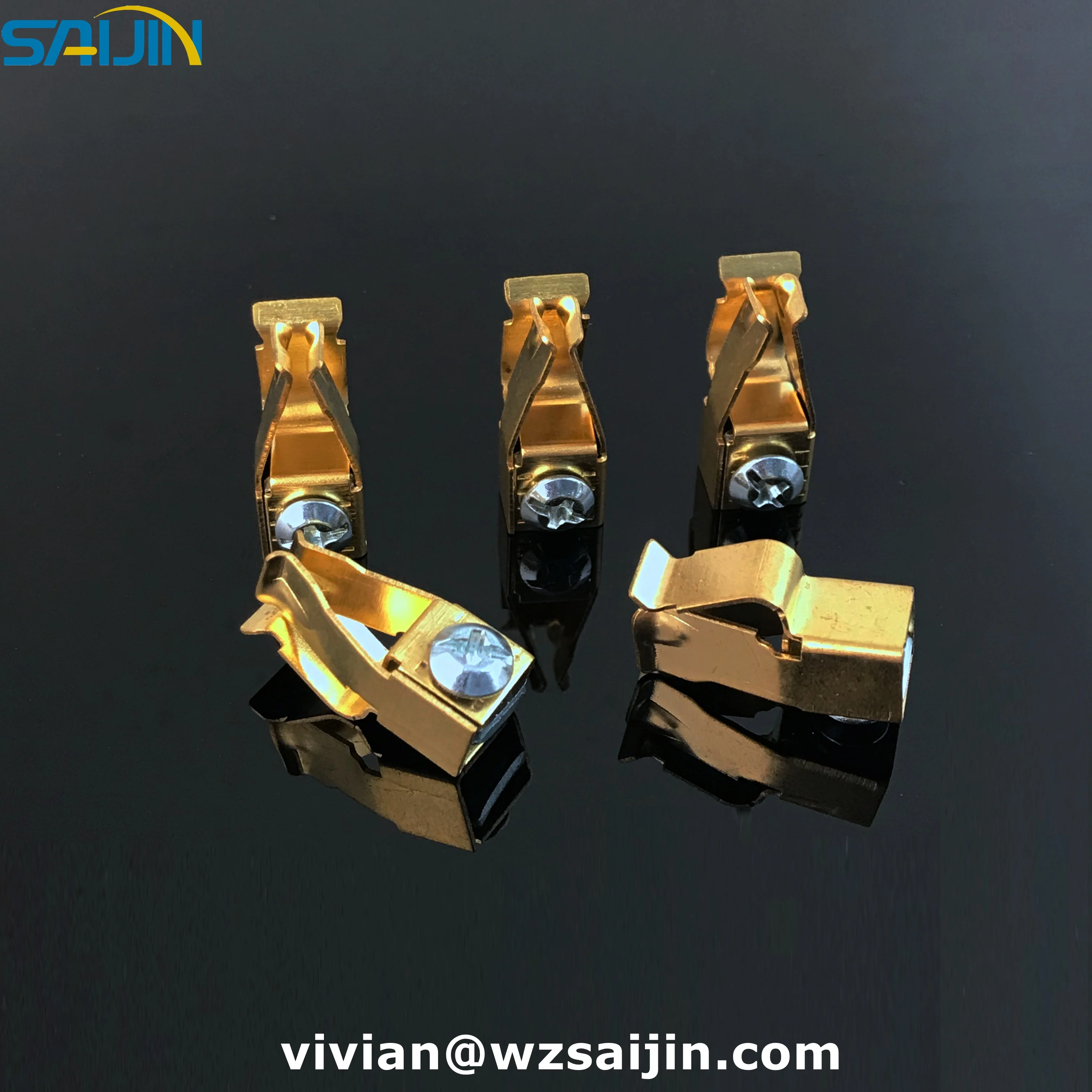 Factory Direct Sale H62 Cuzn37 140-160HV hardness brass strip Terminal Contact Switch Parts Blade Brass Socket Accessories
