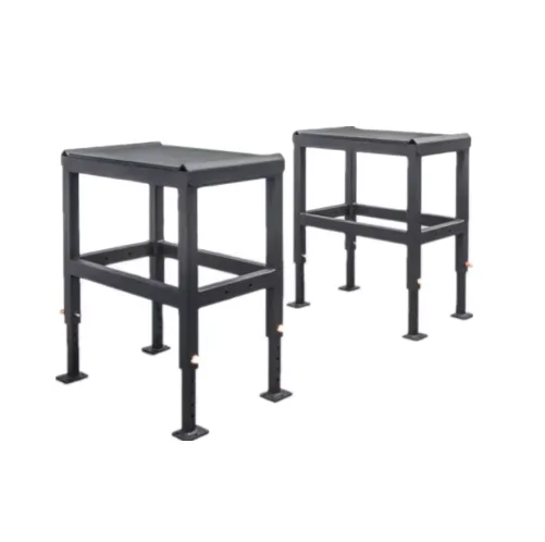 Factory Selling Fitness Exercise Steel Jerk Blocks Adjustable heavy-duty Metal Jerk Blocks weightlifting blocks