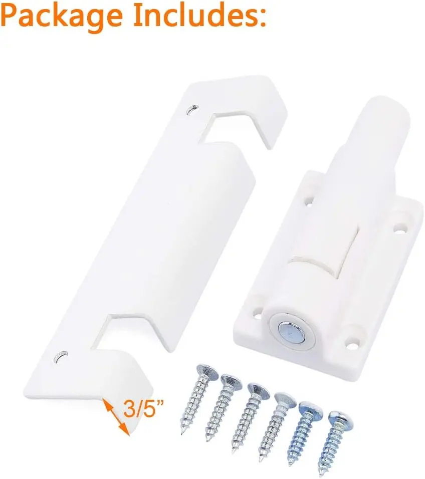 Patio Sliding Door Lock ,Childproof Foot Operated Guardian, Fits Top or Bottom Rail, Keep Your Family Safe and Secure