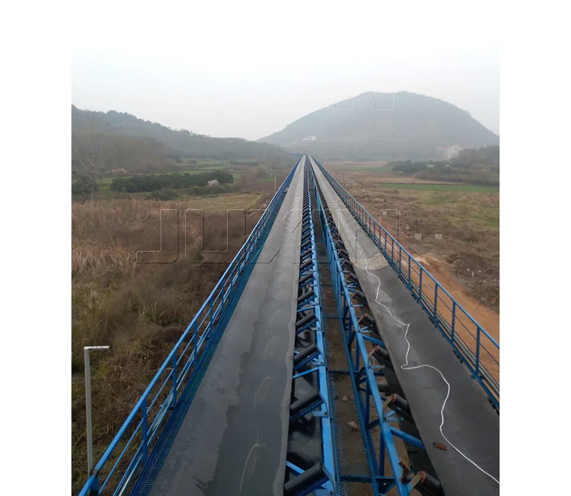 Fixed Feeding Belt Conveyor for Gravel and Aggregate