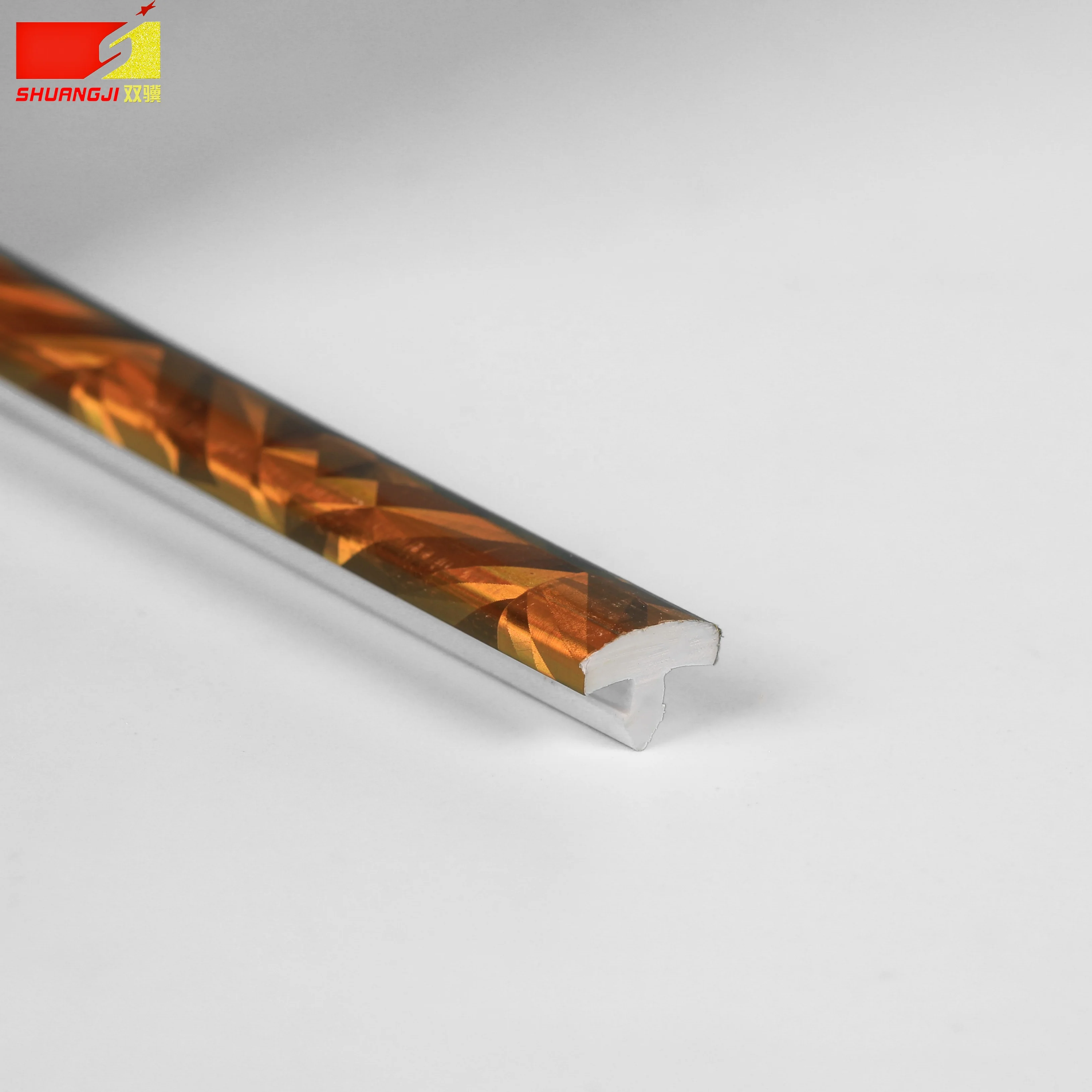 T mold T shaped profile PVC edge band plastic trim from china supplier for table