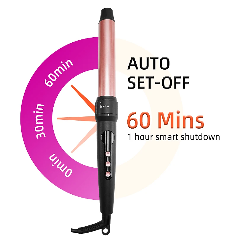 10 in 1 Multifunctional Curling Iron 10 Interchangeable Curling Wand Set Ceramic Barrel Professional Hair Curler