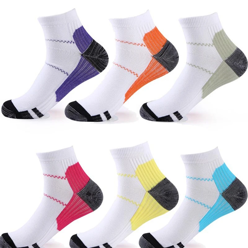 Wholesale custom functional ankle compression heel spurs plantar fasciitis socks