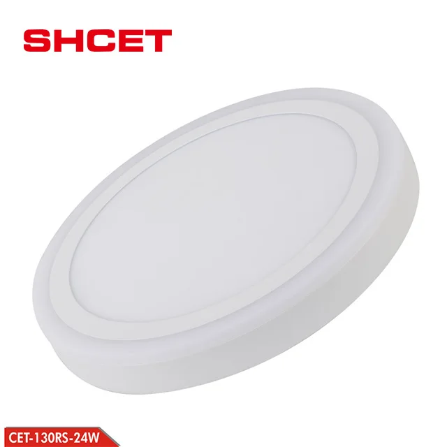 2 In 1 Colorful Slim Round LED Panel Light with round surface mounted from SHCET